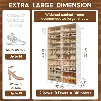 Antbox Foldable Shoe Cabinet