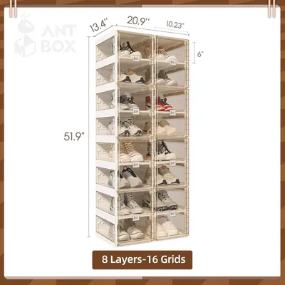 Antbox Foldable Shoe Rack