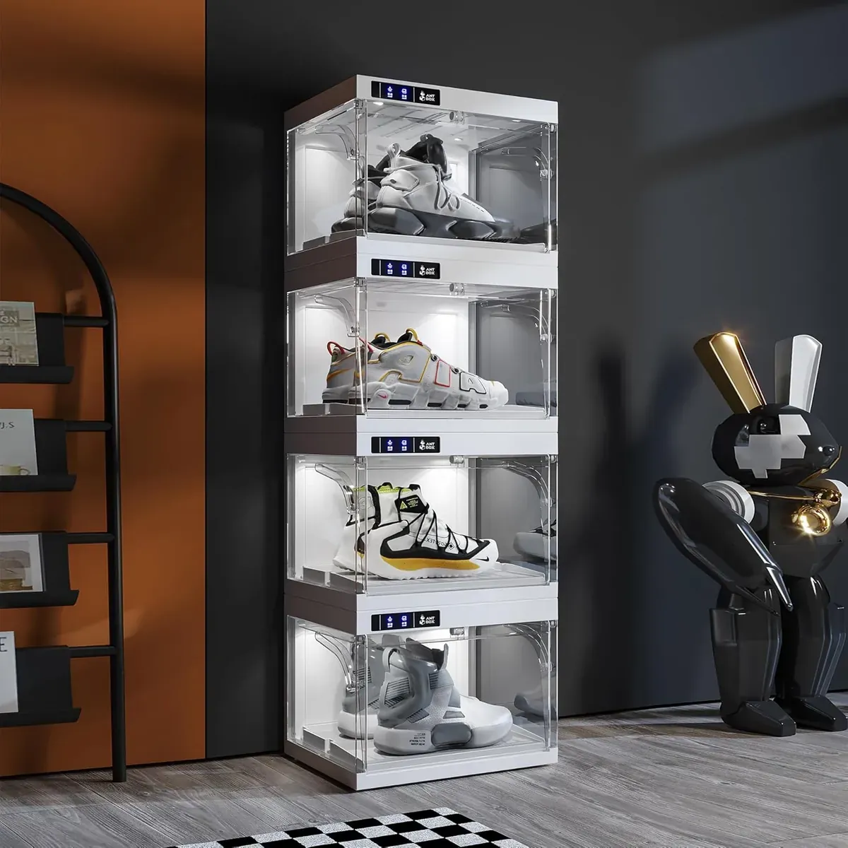 Antbox Shoe Organizer Led Smart Control
