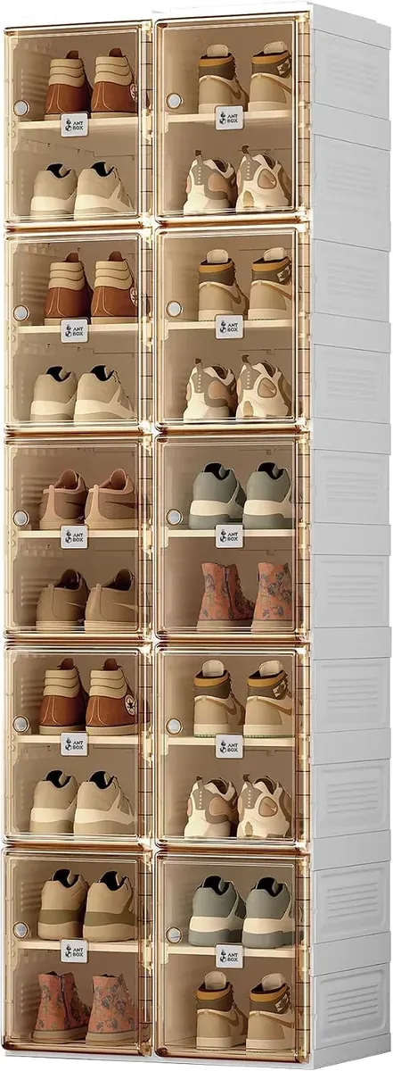 Antbox Shoe Organizer Storage Box